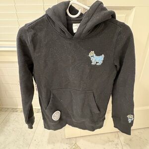 GOAT hoodie youth large